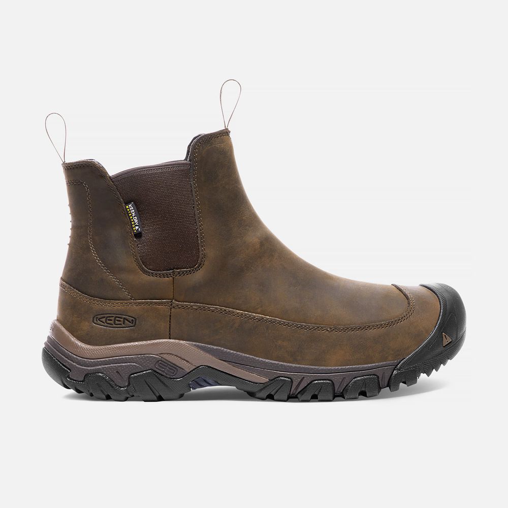 Keen Chelsea Kängor Herr Bruna - Anchorage Iii Waterproof - 981305ORJ